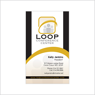 Business card for Loop Conference Center