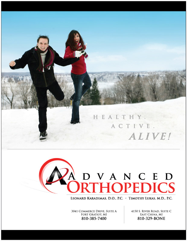 Ad for Advanced Orthopedics